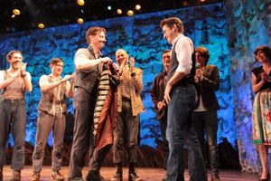 Christian Borle, Matthew Saldivar. Photos by Jennifer Broski Photo