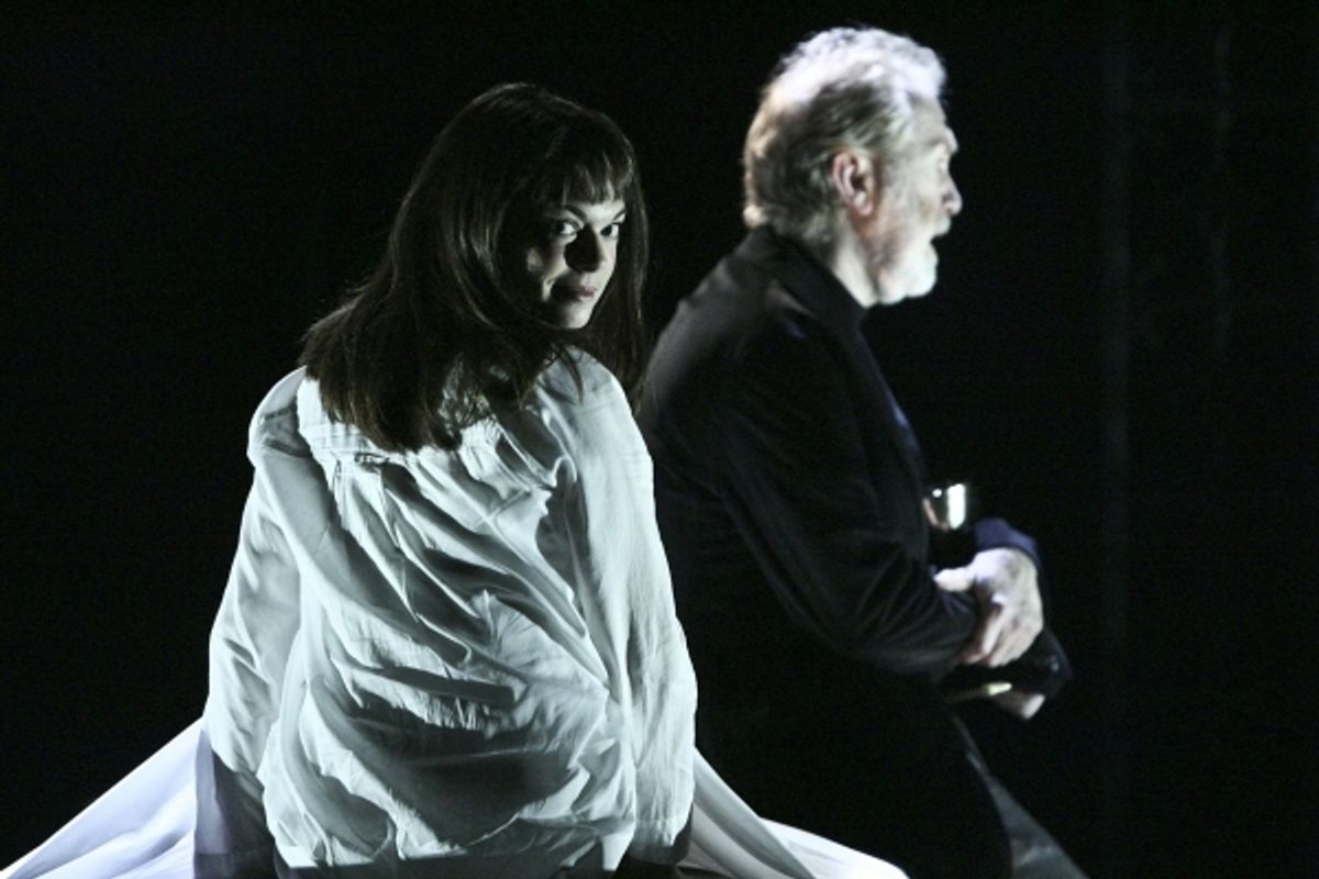 Emily Yetter and Harry Groener.  Photo Credit: Michael Lamont at 