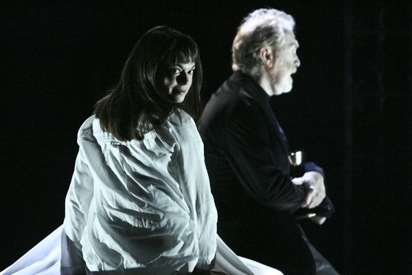 Emily Yetter and Harry Groener.  Photo Credit: Michael Lamont Photo