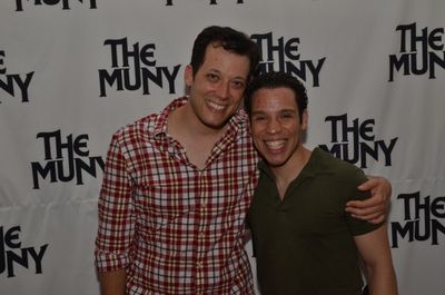 John Tartaglia and Robin De Jesus
 Photo
