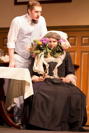 Blake Weir as Jack Chesney and Kevin Dean as Lord Fancourt Babberly @ BroadwayWorld Blake Weir as Jack Chesney and Kevin Dean as Lord Fancourt Babberly Photo