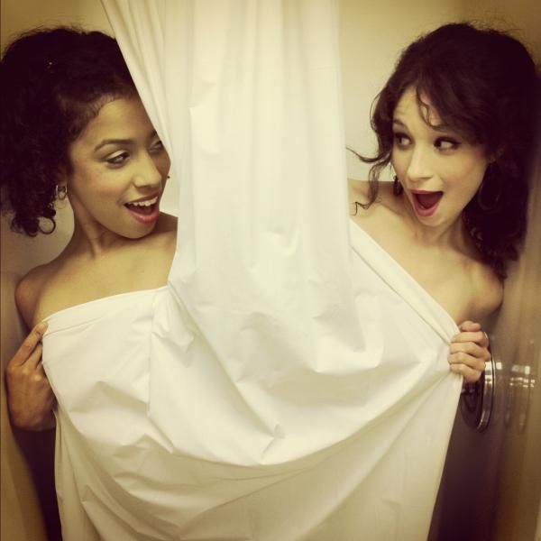 MAMMA MIA's Halle Morse and Traci Victoria
 Photo