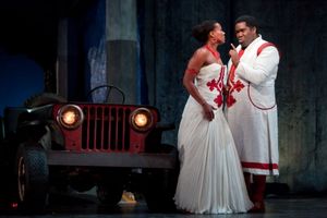 Adina Aaron and Eric Owens @ BroadwayWorld Adina Aaron and Eric Owens Photo