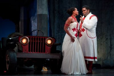 Adina Aaron and Eric Owens  Photo