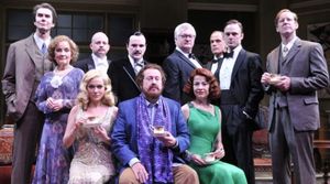 The Company in the Alley Theatre's production of Agatha Christie's BLACK COFFEE.
@ BroadwayWorld The Company in the Alley Theatre's production of Agatha Christie's BLACK COFFEE.
Photo