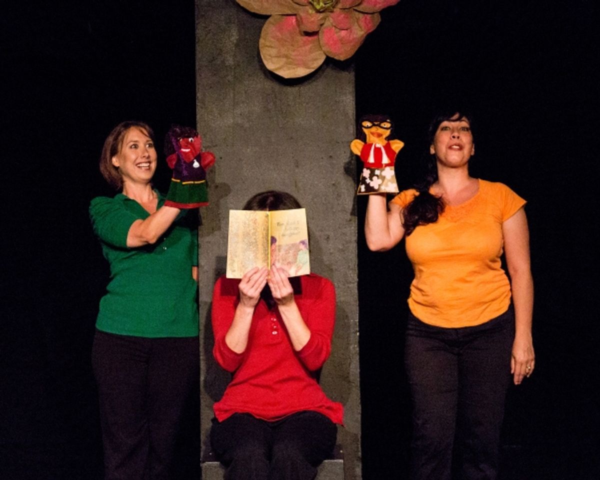  Erika Jareck, Julie Herber and Lia Seltzer  at 