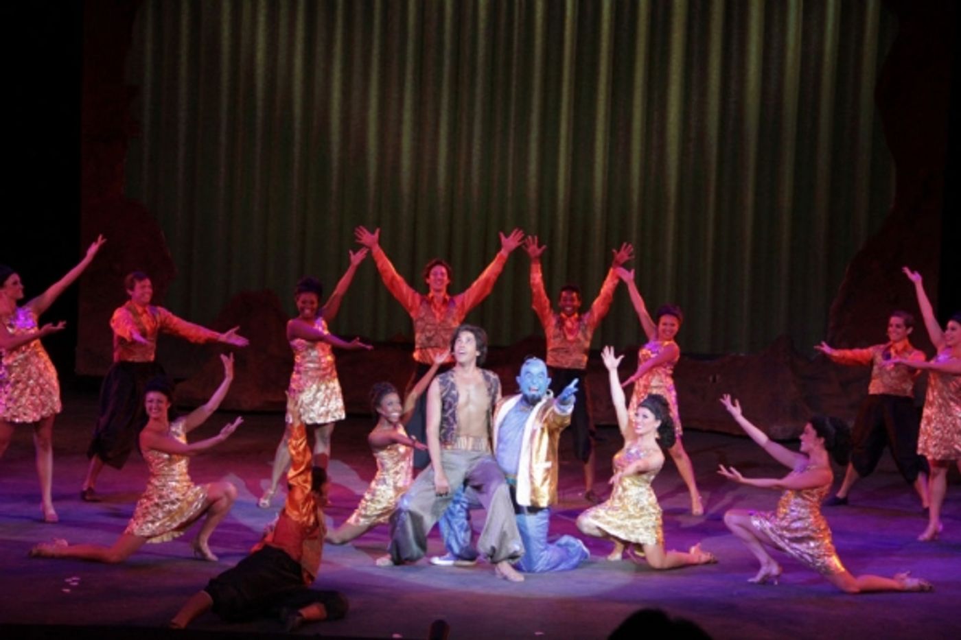 Photo Flash: First Look at Dan Domenech, Haley Carlucci & More in Tuacahn's ALADDIN Image