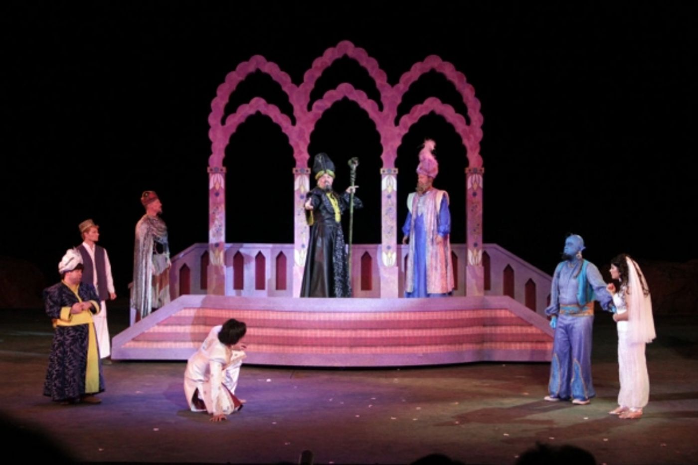 Photo Flash: First Look at Dan Domenech, Haley Carlucci & More in Tuacahn's ALADDIN Image