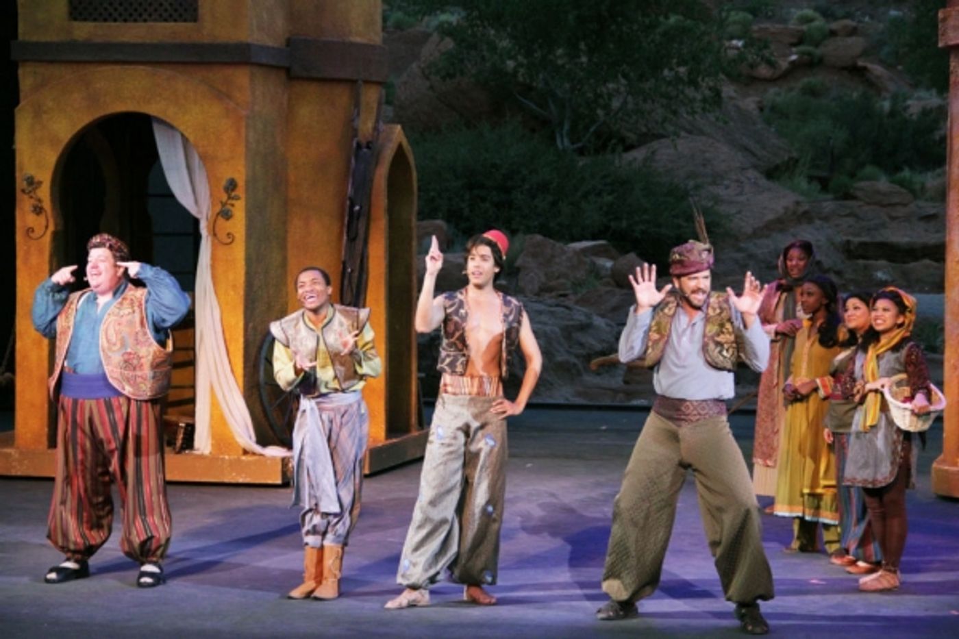 Photo Flash: First Look at Dan Domenech, Haley Carlucci & More in Tuacahn's ALADDIN Image