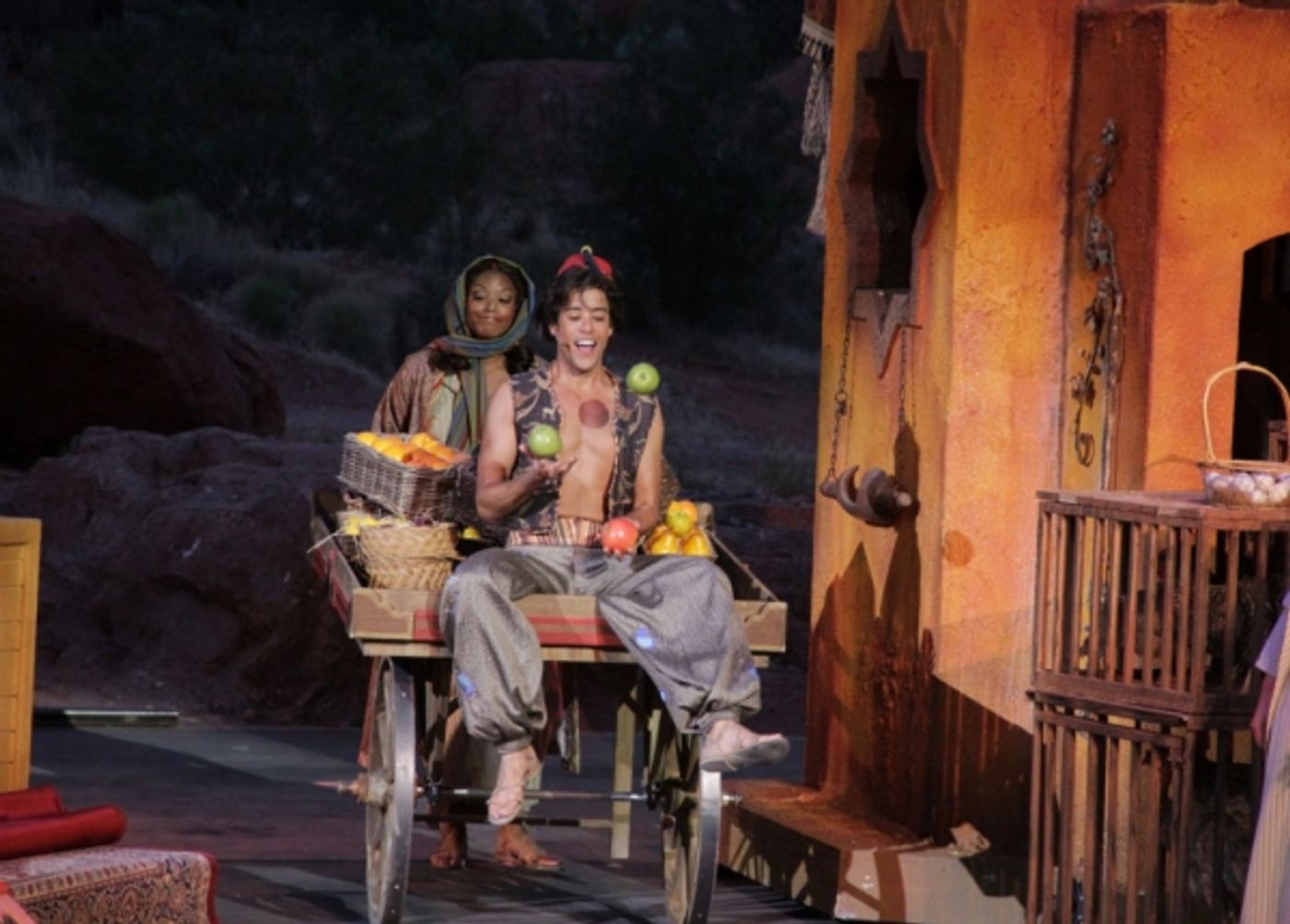Photo Flash: First Look at Dan Domenech, Haley Carlucci & More in Tuacahn's ALADDIN Image