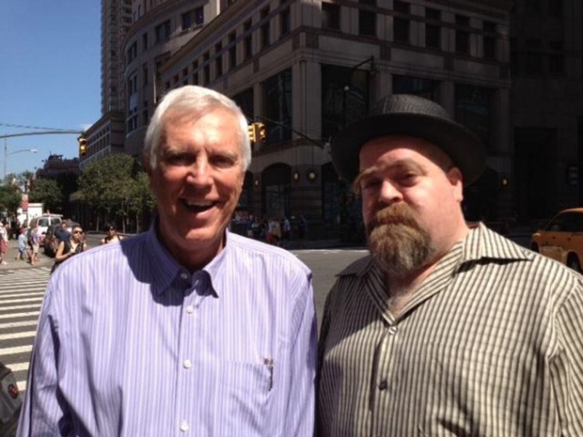 'the Mayor of Broadway' Ken Billington with David Gallo at 