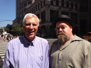 "the Mayor of Broadway" Ken Billington with David Gallo Photo