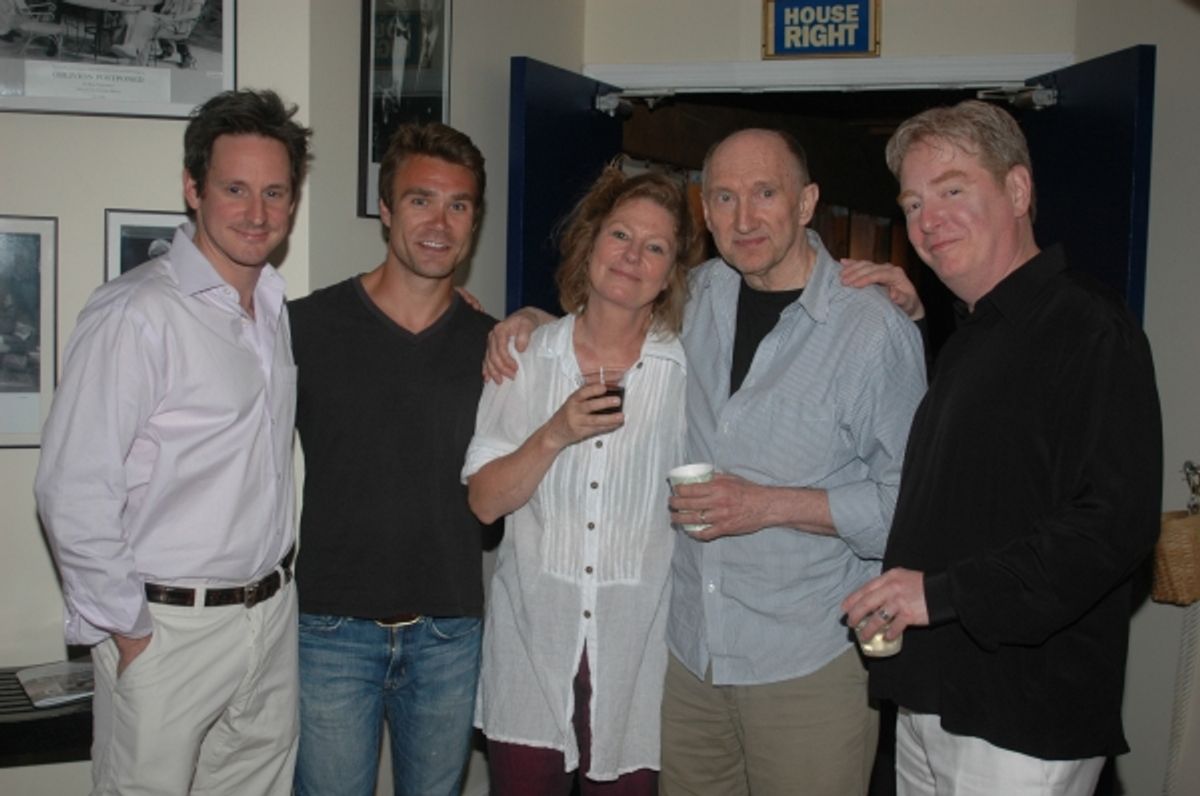 Scott Thomas Hinson, Rob DiSario, Deborah Hedwall, Peter McRobbie and Mark Coffin at 