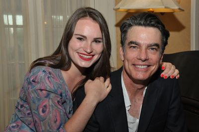Kathryn Gallagher and Peter Gallagher
 Photo