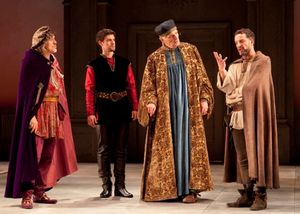 Miles Anderson as Leonardo da Vinci, Sean Lyons as NiccolÃ'² Machiavelli, David Selby as Piero Soderini and Euan Morton as Michelangelo Buonarroti @ BroadwayWorld Miles Anderson as Leonardo da Vinci, Sean Lyons as NiccolÃ'² Machiavelli, David Photo