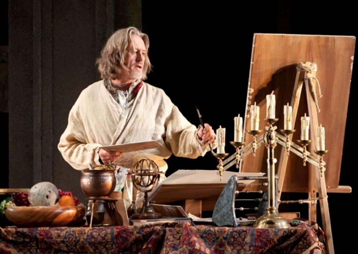 Miles Anderson as Leonardo da Vinci  at 