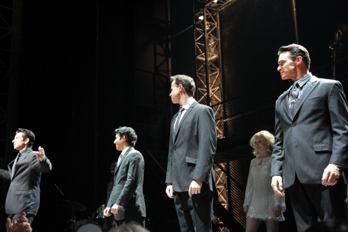 Photo Coverage: John Lloyd Young Returns to JERSEY BOYS - Curtain Call! Image