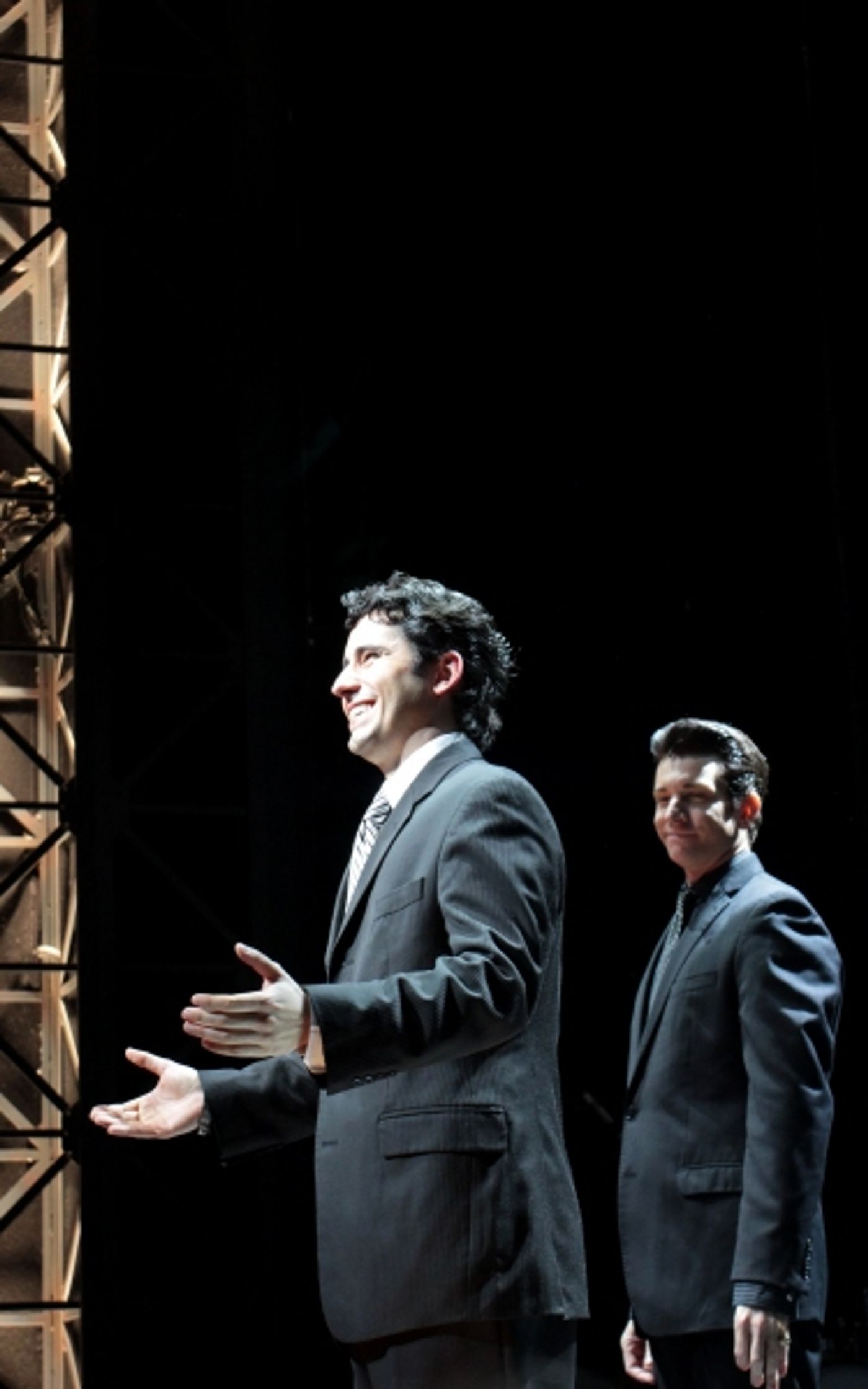 Photo Coverage: John Lloyd Young Returns to JERSEY BOYS - Curtain Call! Image
