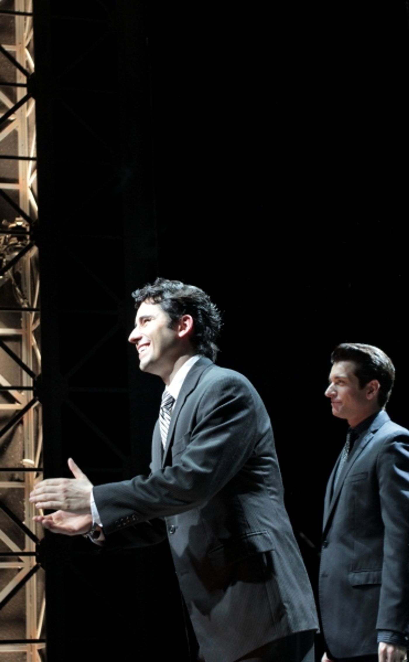Photo Coverage: John Lloyd Young Returns to JERSEY BOYS - Curtain Call! Image