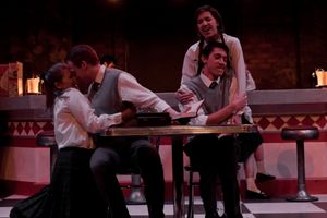 Catherine Maeve Logan, Jim Hogan, Nate Golden and Grace Tarves @ BroadwayWorld Catherine Maeve Logan, Jim Hogan, Nate Golden and Grace Tarves Photo