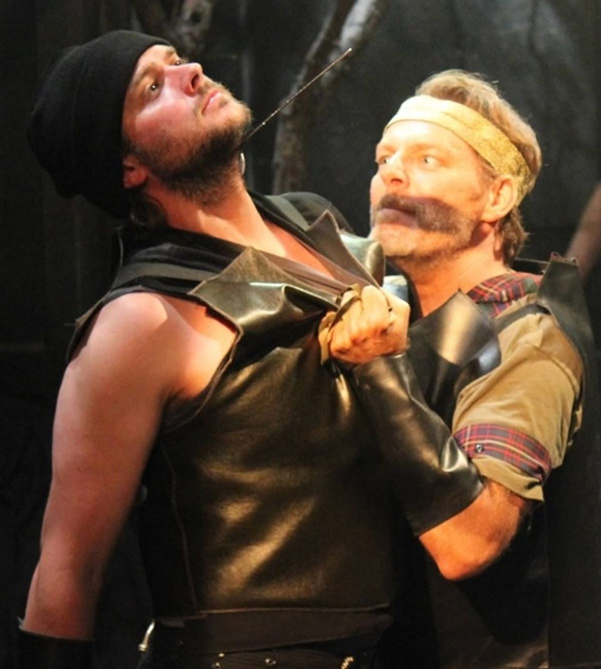 Adam Meyer and Bo Foxworth at 