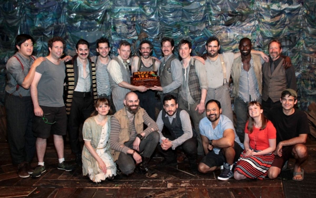 The cast of Peter and the Starcatcher at 