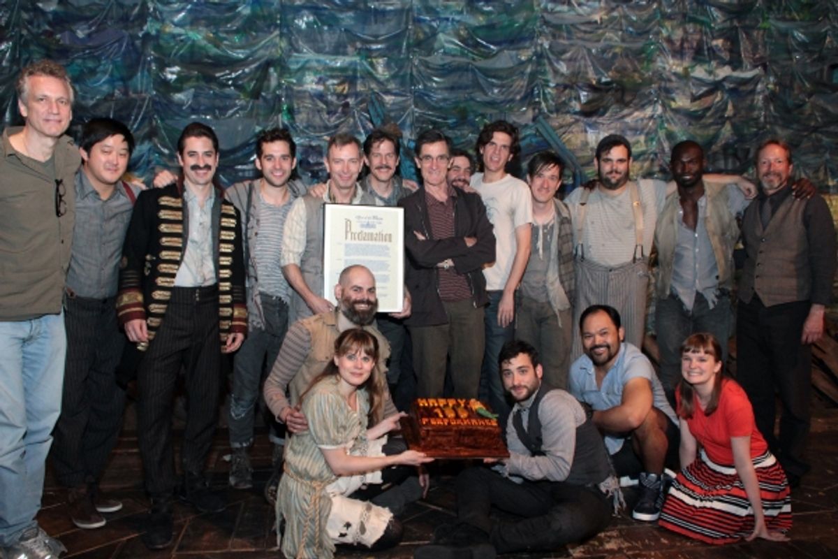 The cast of Peter and the Starcatcher at 