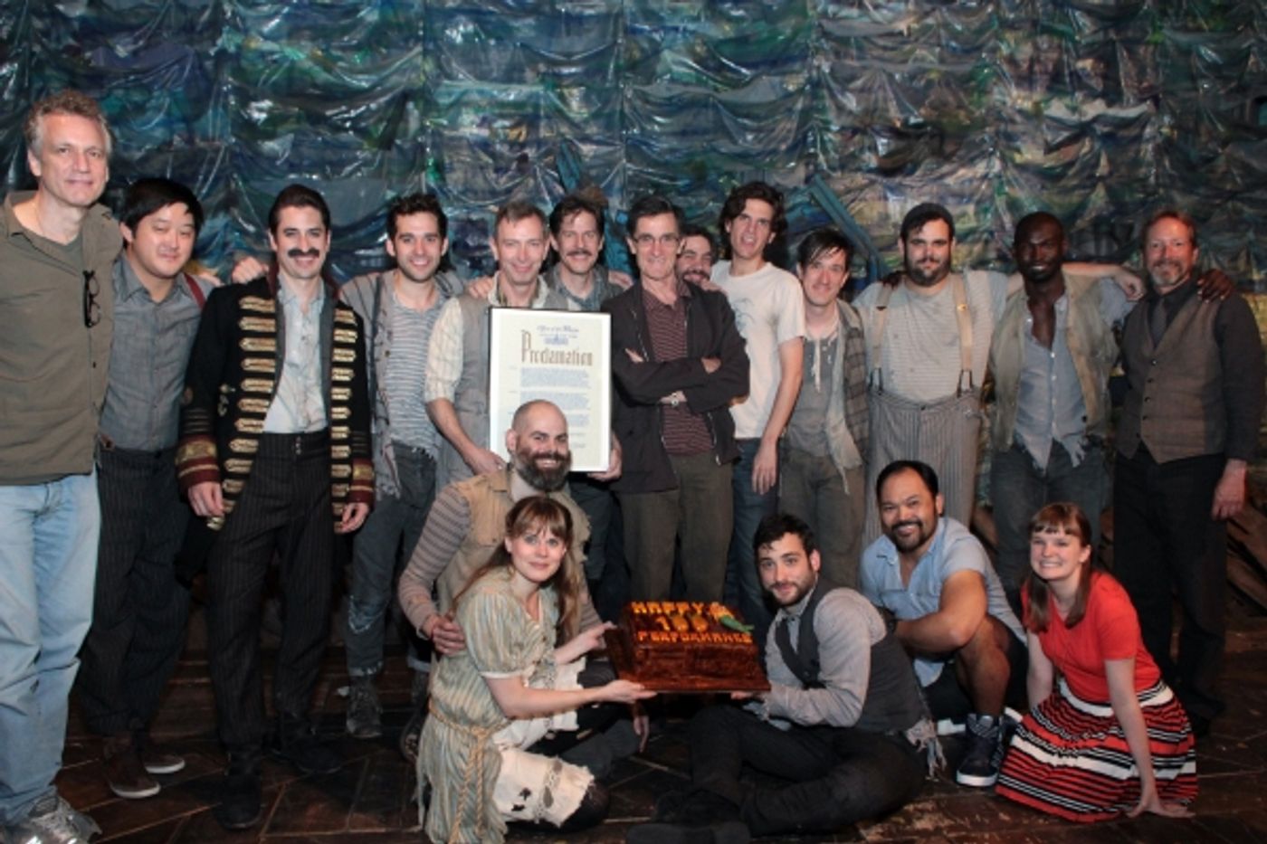 Photo Coverage: PETER AND THE STARCATCHER Cast Celebrates 100 Performances!  Image