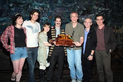Paloma Young, Alex Timbers, Celia Keenan-Bolger, Matthew Saldivar, Rick Elice, Cliffo Photo