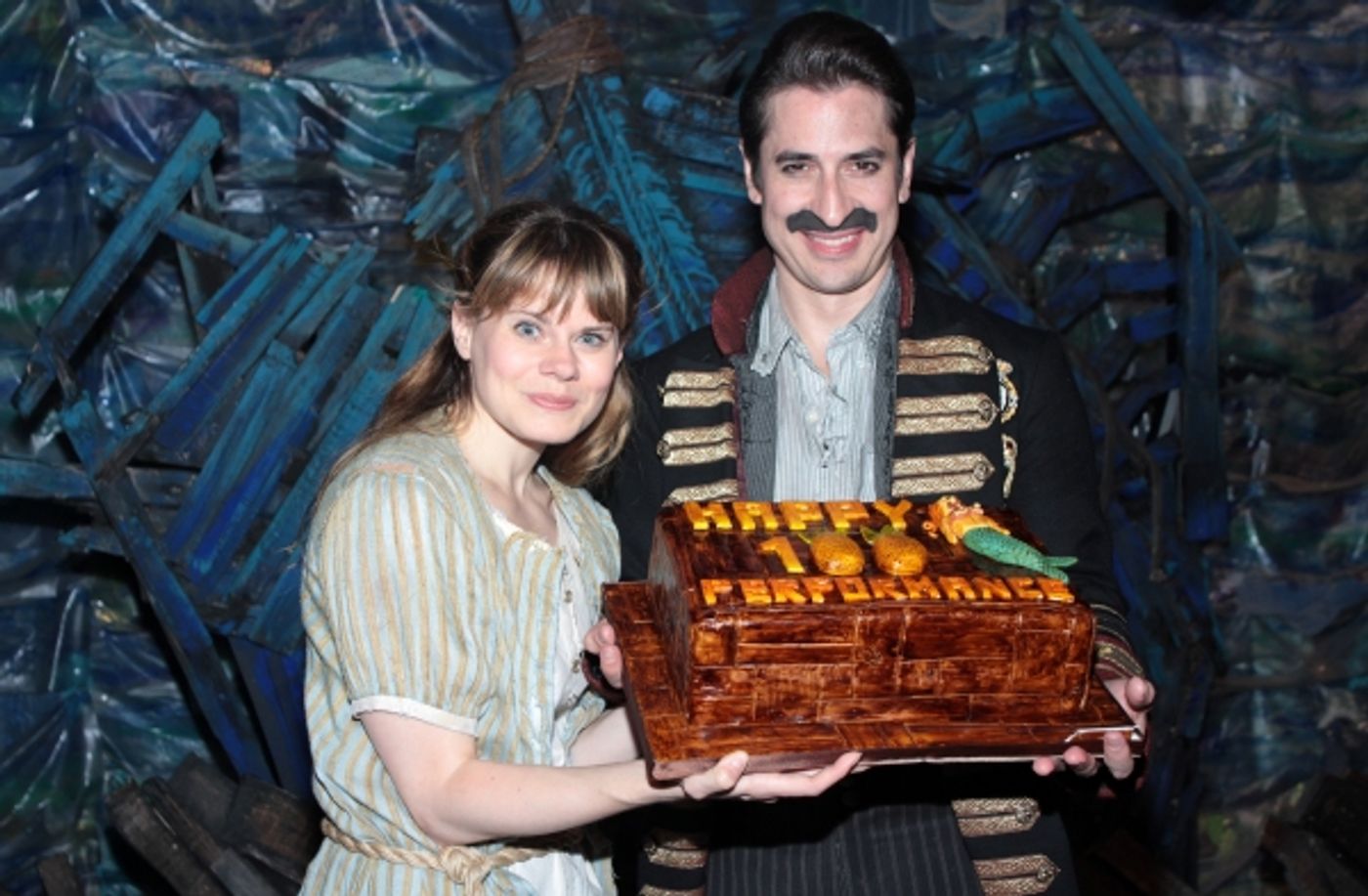 Photo Coverage: PETER AND THE STARCATCHER Cast Celebrates 100 Performances!  Image