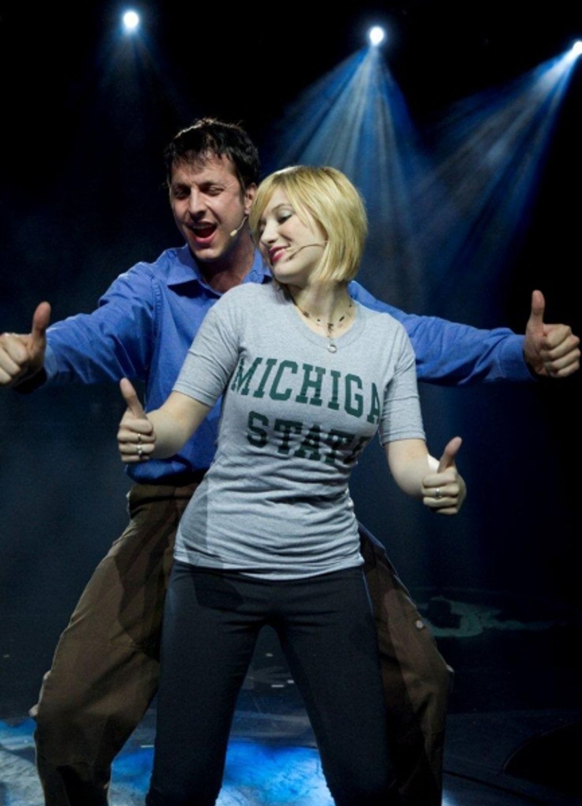 Ben Stobber and Sarah Willick at 