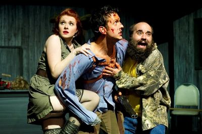 Nicole Unger, Ben Stobber and John Tomasello Photo