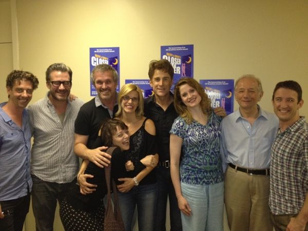 Christian Borle, Alan Stevens Hewitt, George Dvorsky, Judith Blaser, Jenn Colella, Sa Photo