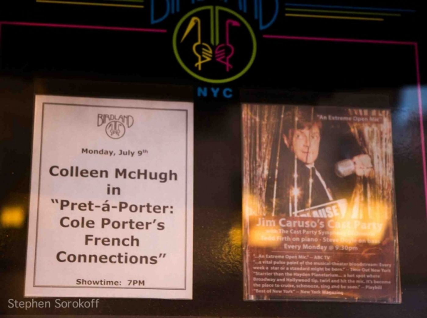 Photo Flash: Colleen McHugh Visits Birdland Image