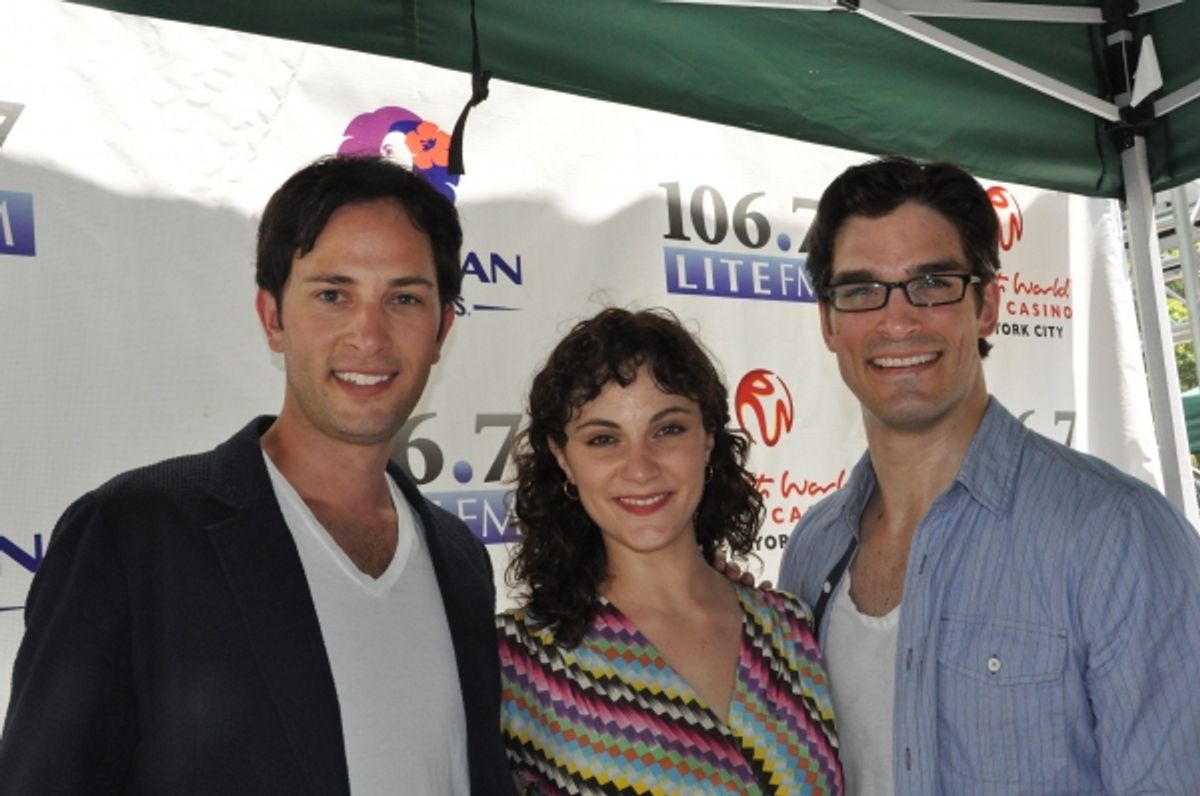 Kyle Barisich, Trista Moldovan and Paul A. Schaefer from Phantom Of The Opera at 