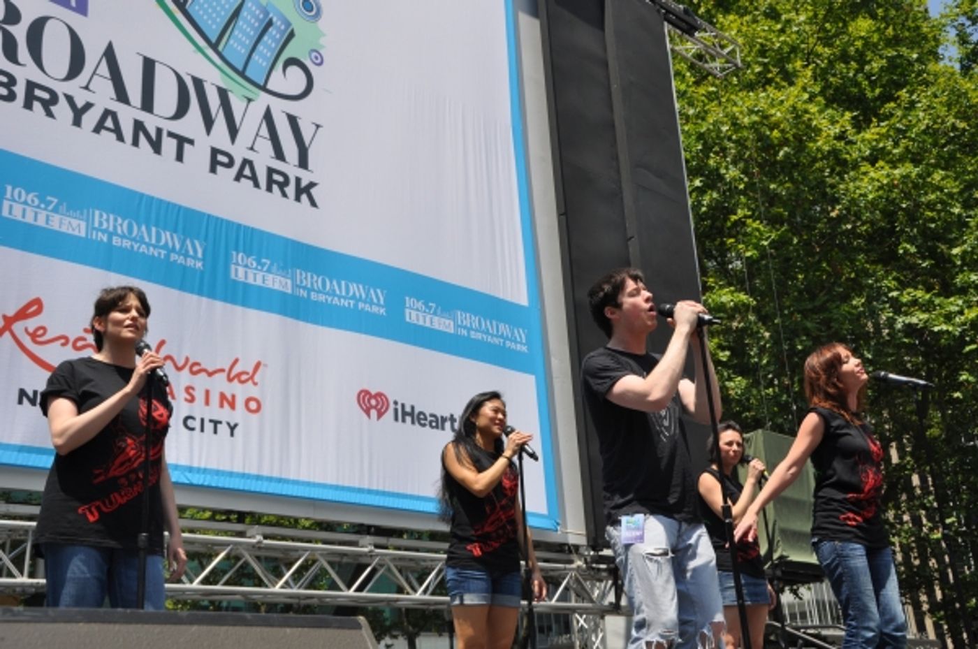 Photo Coverage: SPIDER-MAN, PORGY AND BESS and More at Broadway in Bryant Park!  Image