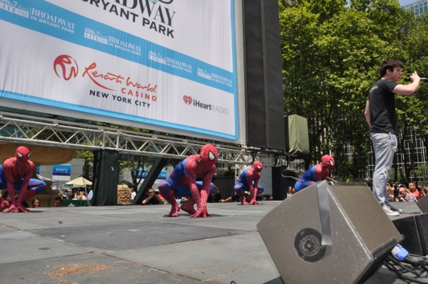 Photo Coverage: SPIDER-MAN, PORGY AND BESS and More at Broadway in Bryant Park!  Image
