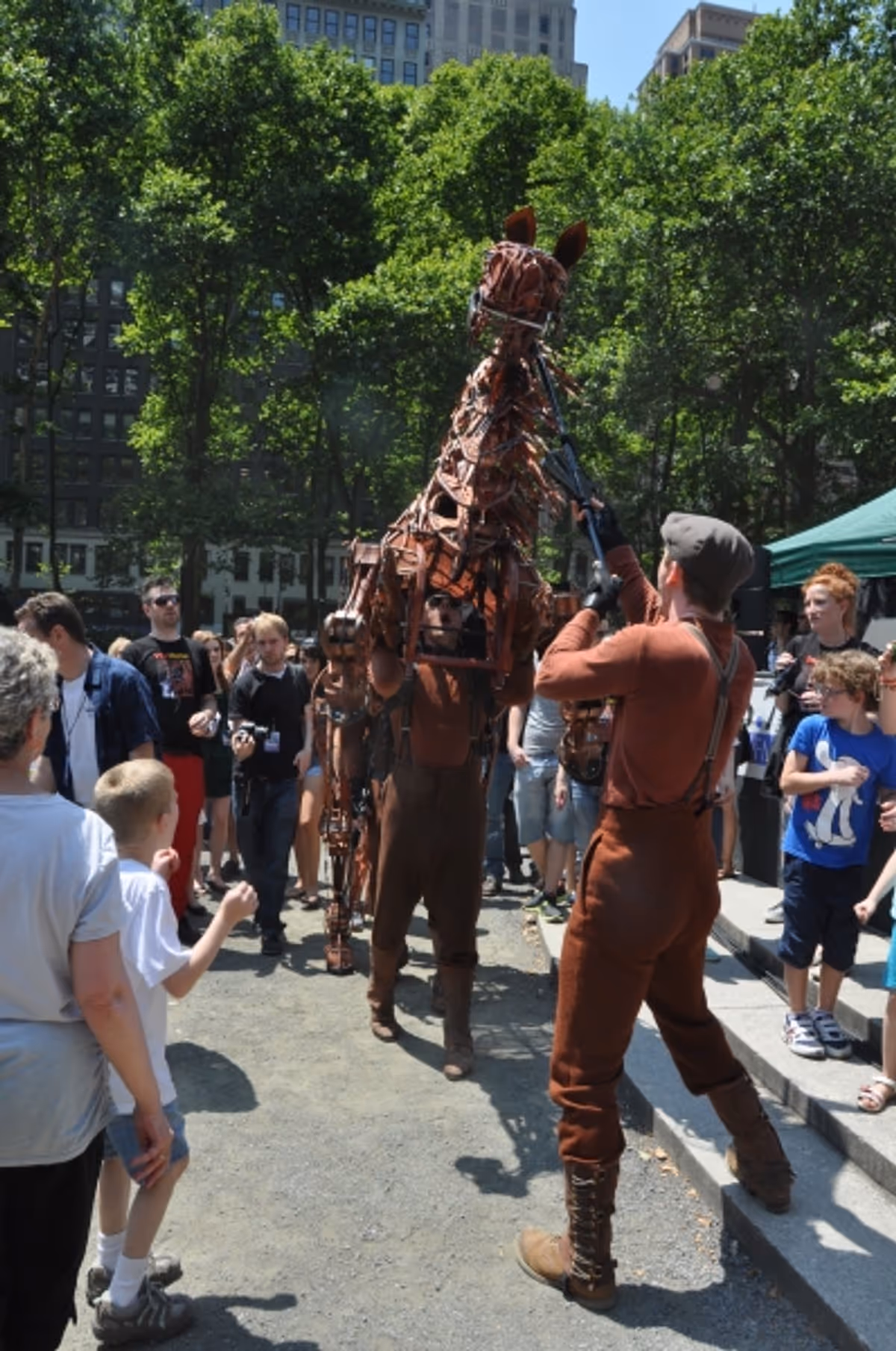 War Horse at SPIDER-MAN, PORGY AND BESS and More at Broadway in Bryant Park!