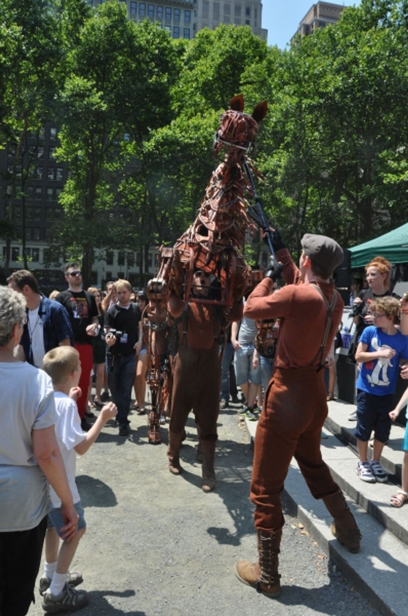 Photo Coverage: SPIDER-MAN, PORGY AND BESS and More at Broadway in Bryant Park!  Image