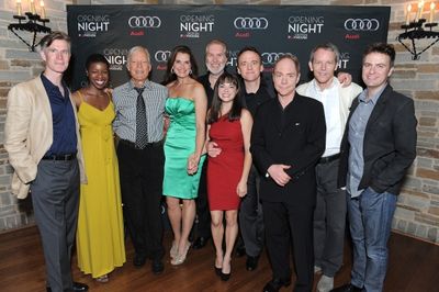 The cast of "The Exorcis": Tom Nelis, Roslyn Ruff, Richard Chamberlain, Brooke Shield Photo