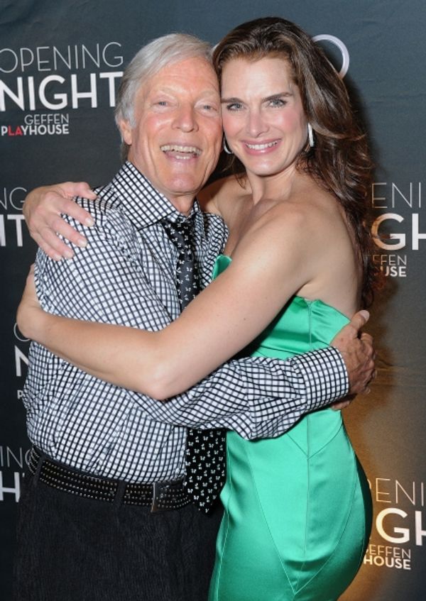 Richard Chamberlain and Brooke Shields attend the world premiere opening of 