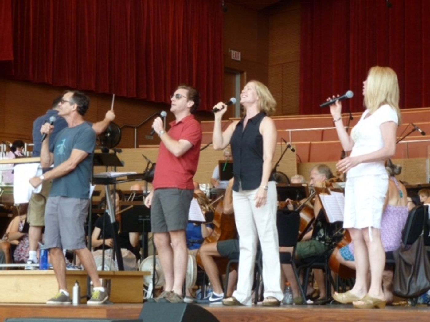 Photo Flash: Rebecca Luker, Marin Mazzie and More at Grant Park Music Festival PERFECTLY FRANK Rehearsal Photo Flash: Rebecca Luker, Marin Mazzie and More at Grant Park Music Festival PERFECTLY FRANK Rehearsal Image