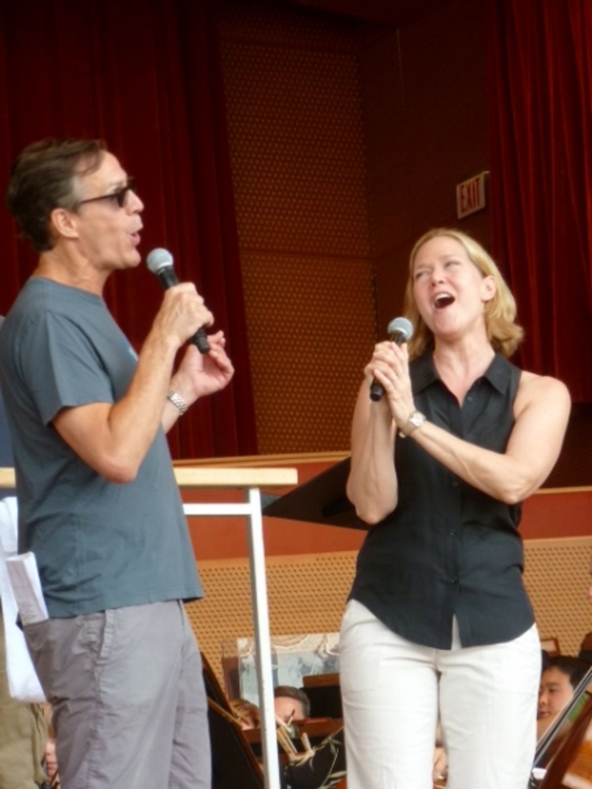 Howard McGillan and Rebecca Luker at 