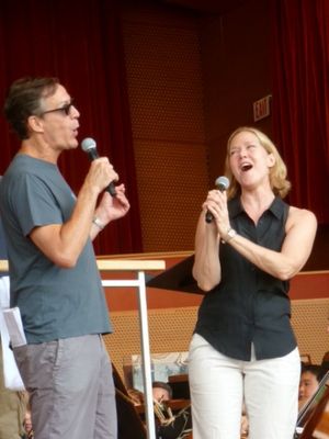 Howard McGillan and Rebecca Luker Photo