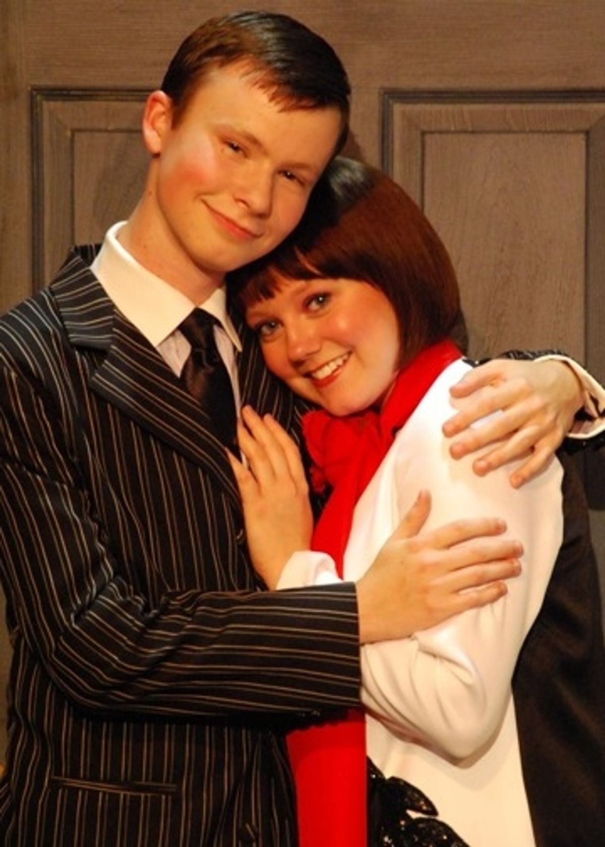 Sam Jacobi and Molly Will as Jimmy and Millie at 