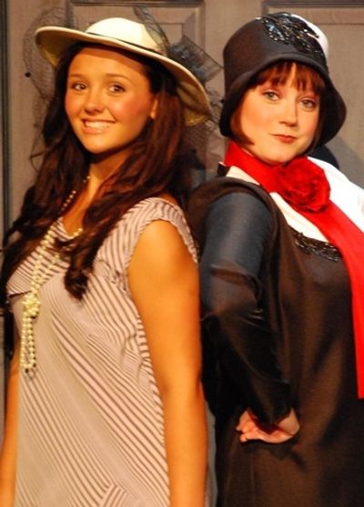 Brianna Weaver and Molly Will as Miss Dorothy and Millie Dillmount  Photo