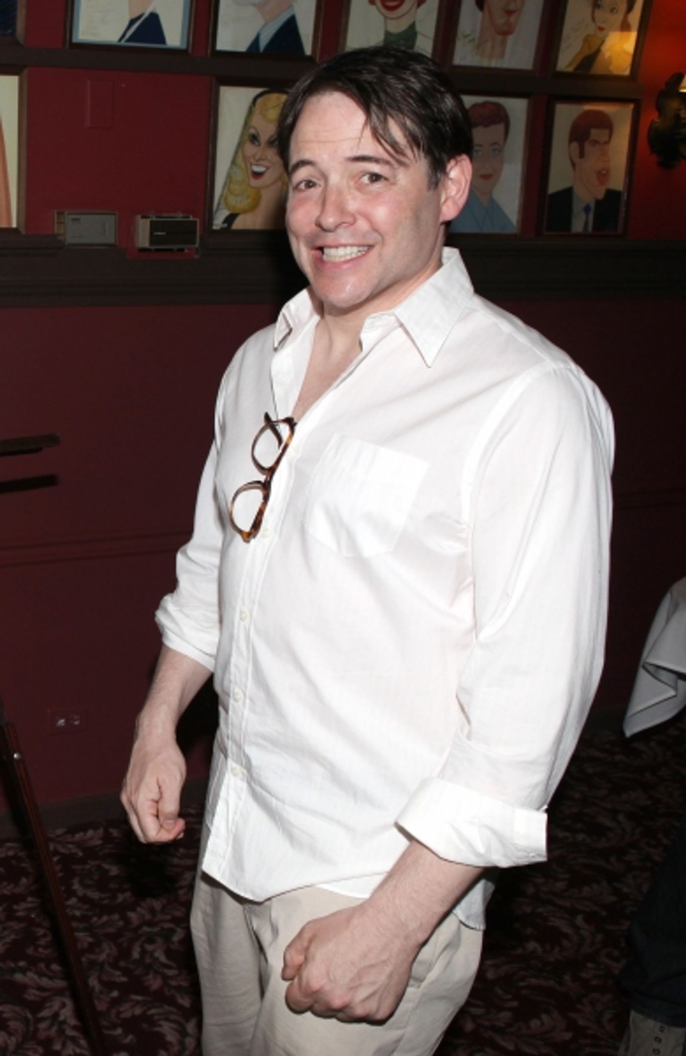 Photo Coverage: NICE WORK IF YOU CAN GET IT's Michael McGrath Gets Sardi's Caricature  Image