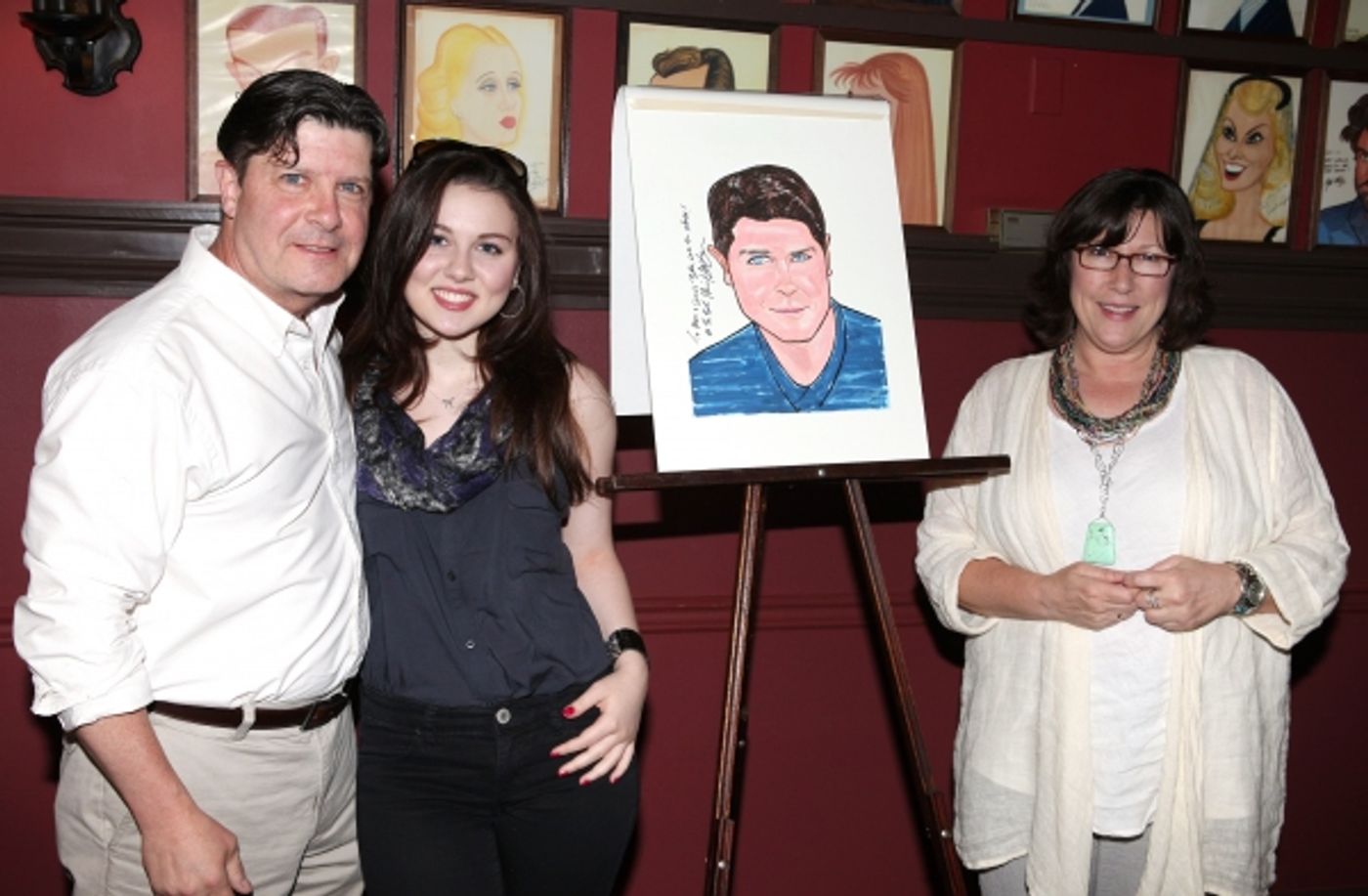 Photo Coverage: NICE WORK IF YOU CAN GET IT's Michael McGrath Gets Sardi's Caricature  Image