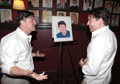 Michael McGrath & Matthew Broderick Photo