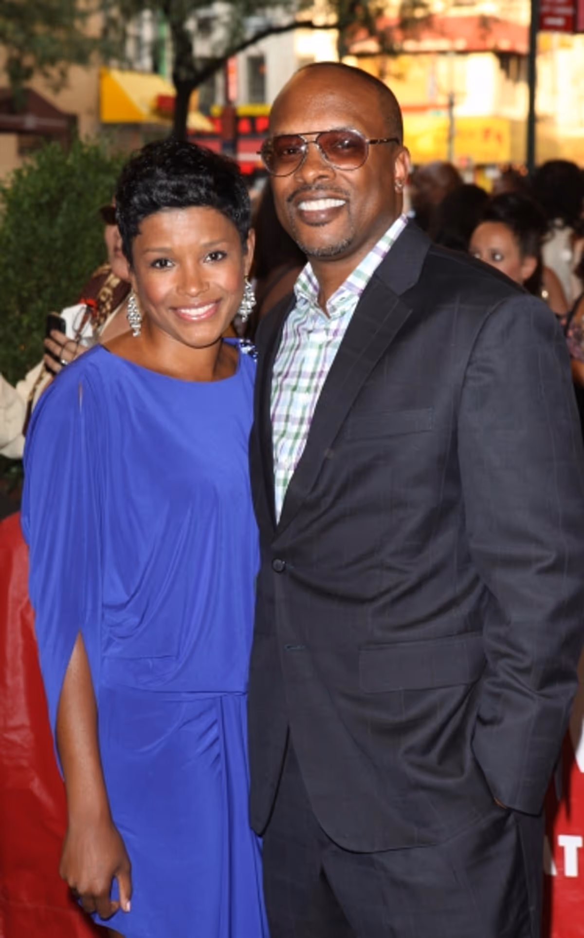 DJ Jazzy Jeff & wife Lynette Townes at 